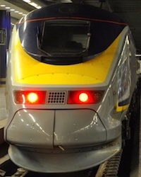 EUROSTARの各列車の乗車方法