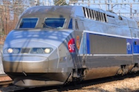フランス国鉄が運行する新幹線 TGV