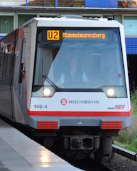 ハンブルク U Bahn乗車方法