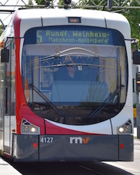 マンハイム Tram トラムの乗車方法