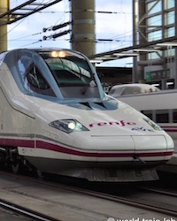 スペイン国鉄が運行する新幹線 AVE